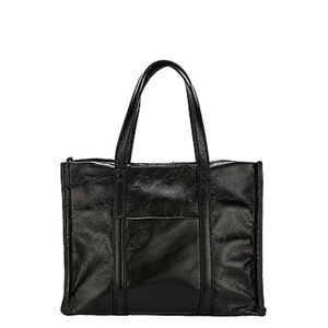 Square Leather Tote